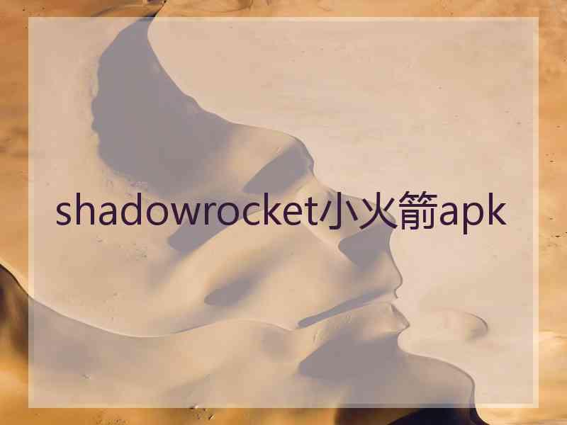 shadowrocket小火箭apk