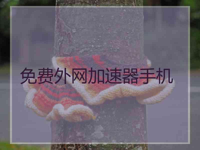 免费外网加速器手机