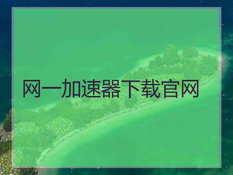 网一加速器下载官网
