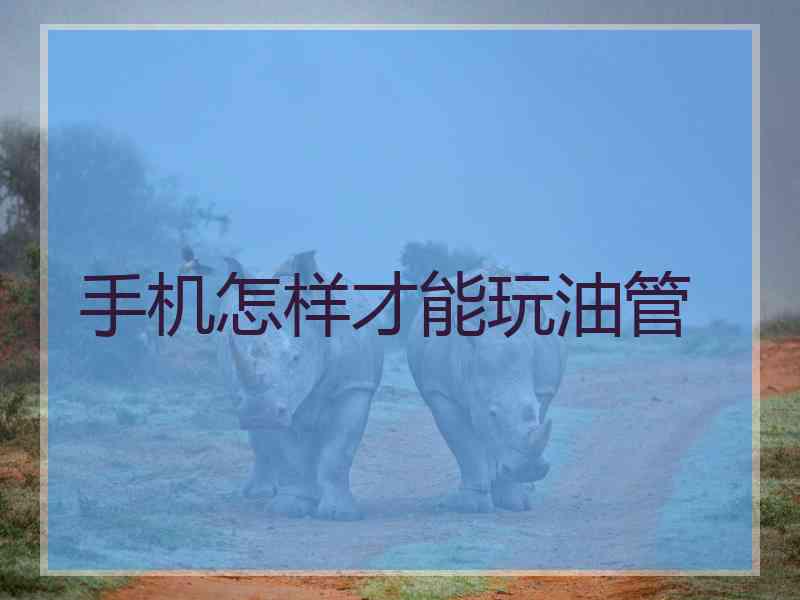 手机怎样才能玩油管