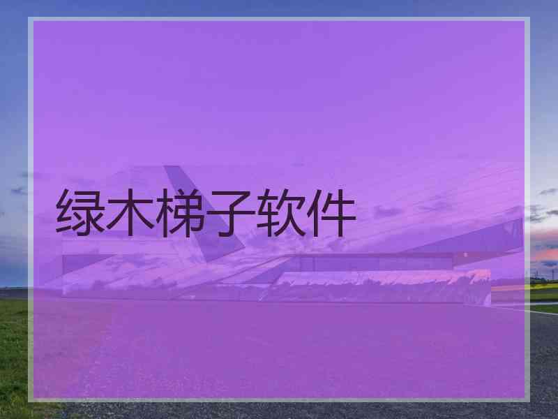 绿木梯子软件