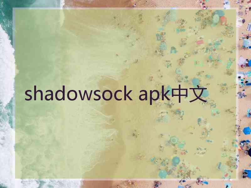 shadowsock apk中文