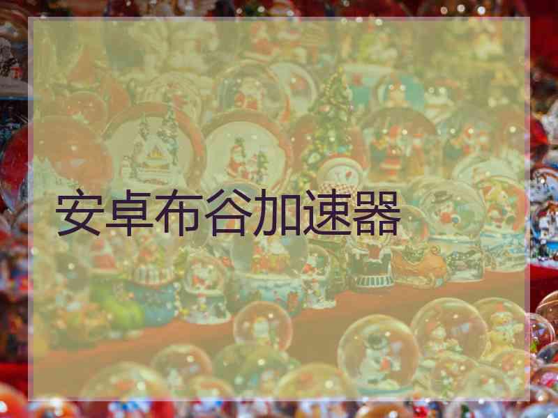 安卓布谷加速器