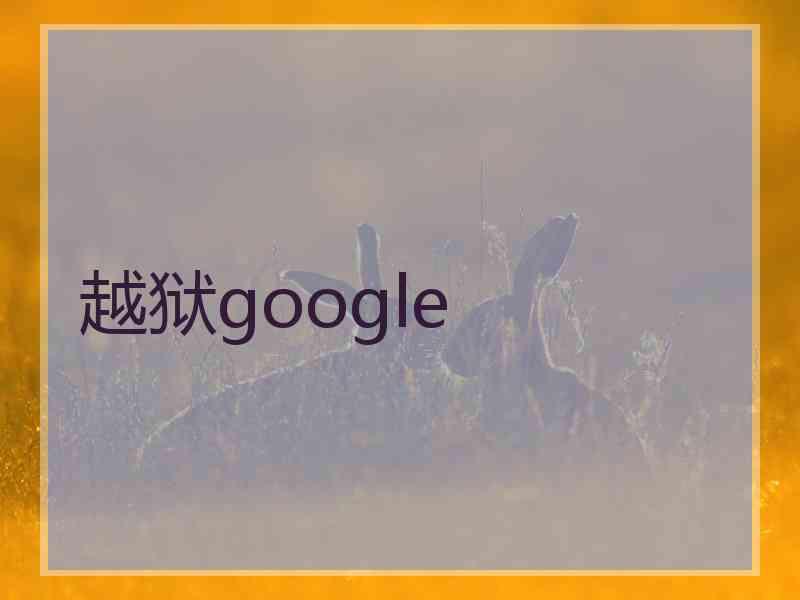 越狱google