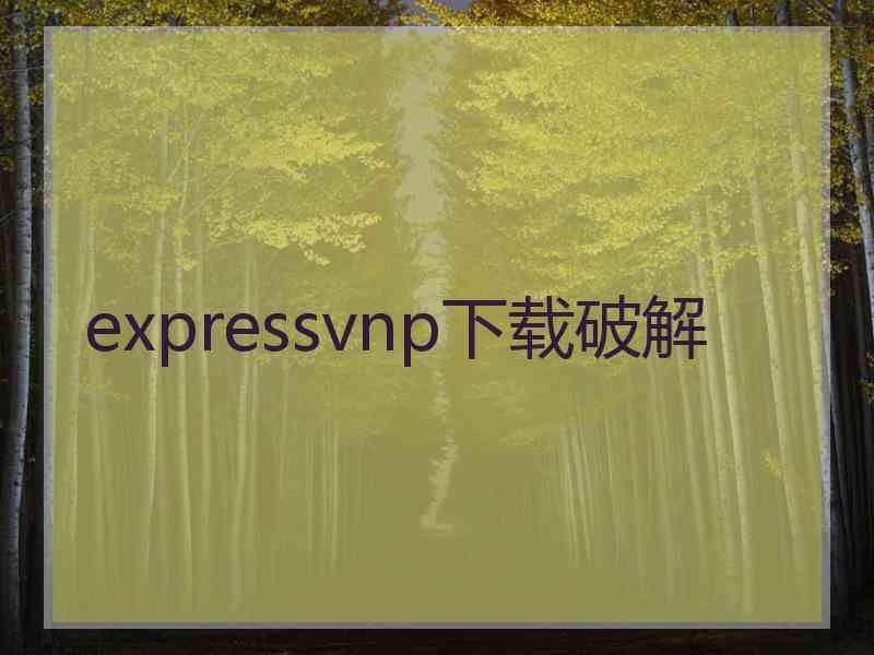 expressvnp下载破解
