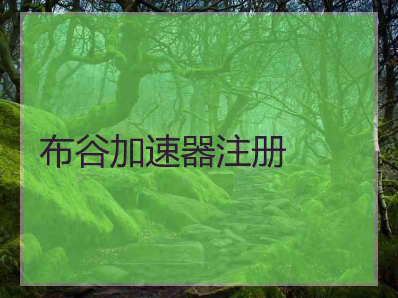 布谷加速器注册