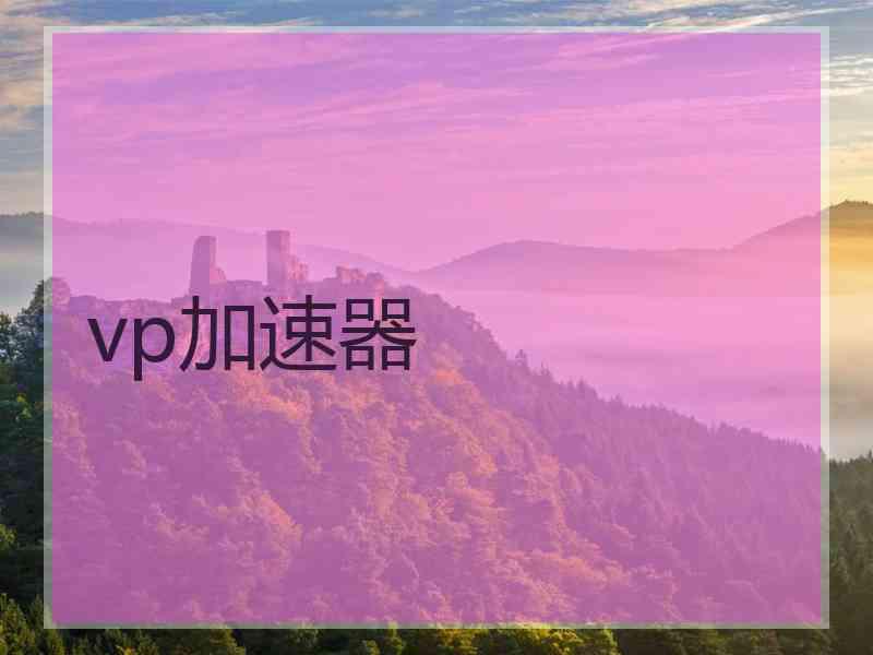 vp加速器