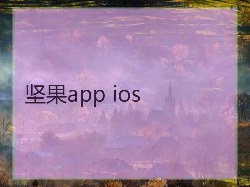 坚果app ios