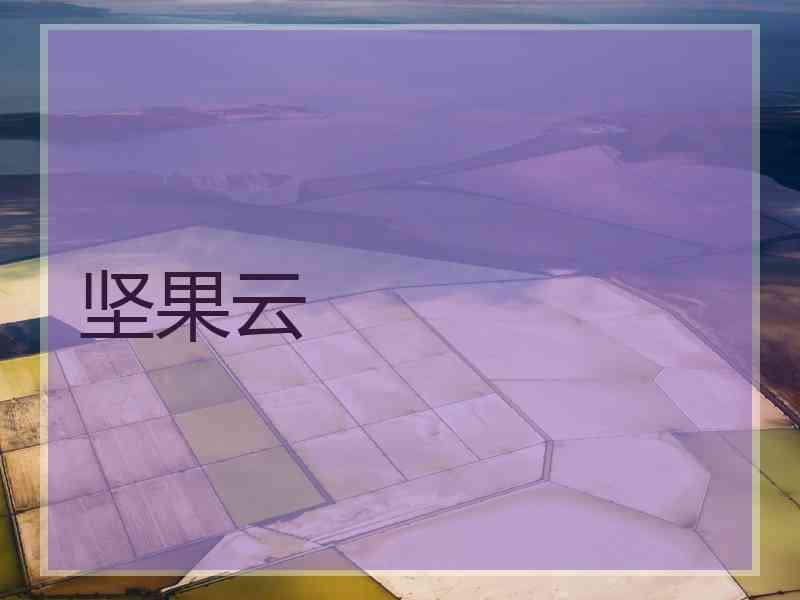 坚果云