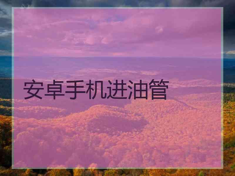 安卓手机进油管