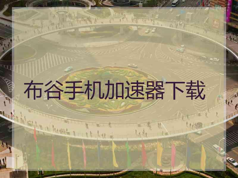 布谷手机加速器下载
