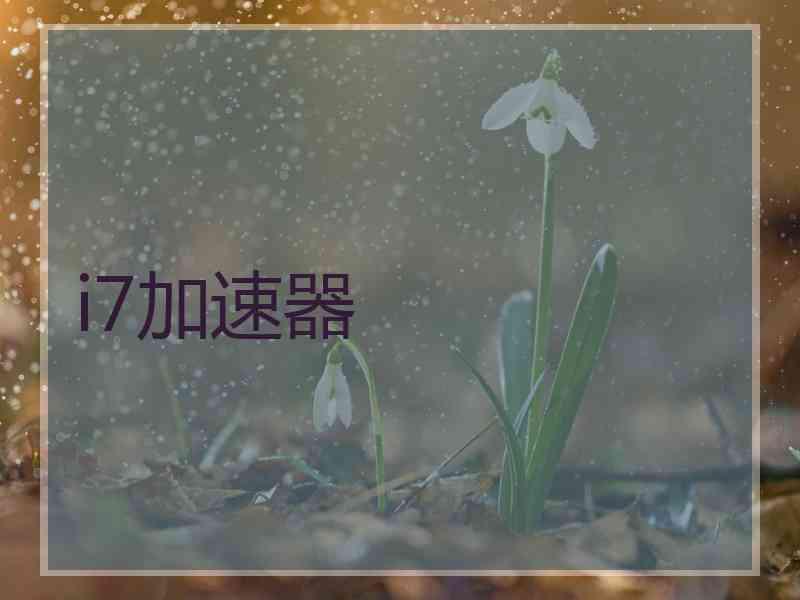 i7加速器