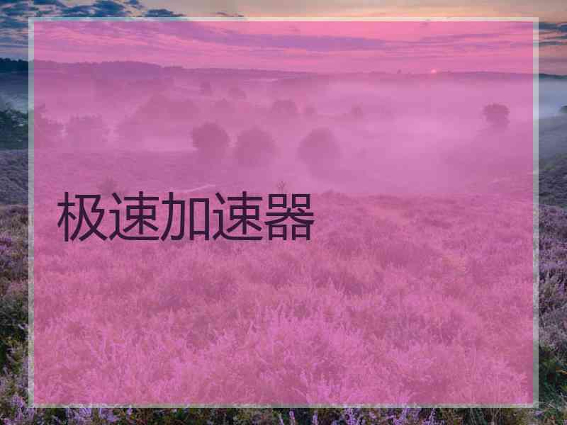 极速加速器