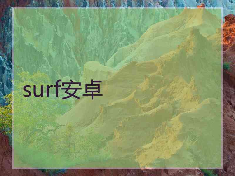 surf安卓