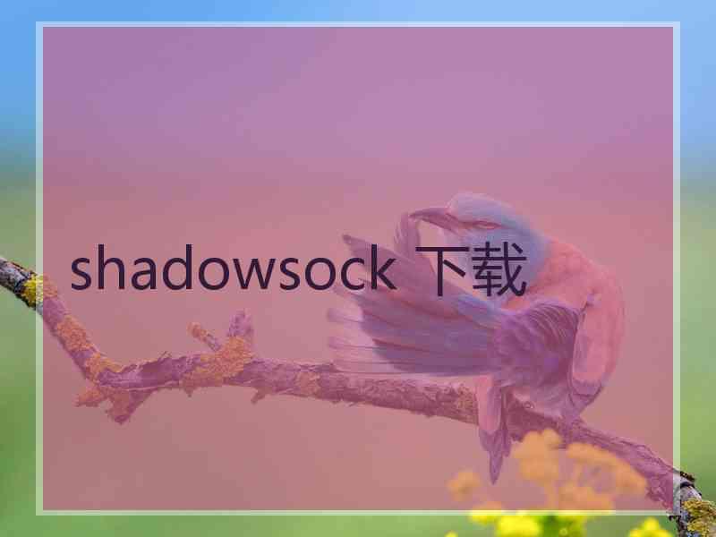 shadowsock 下载