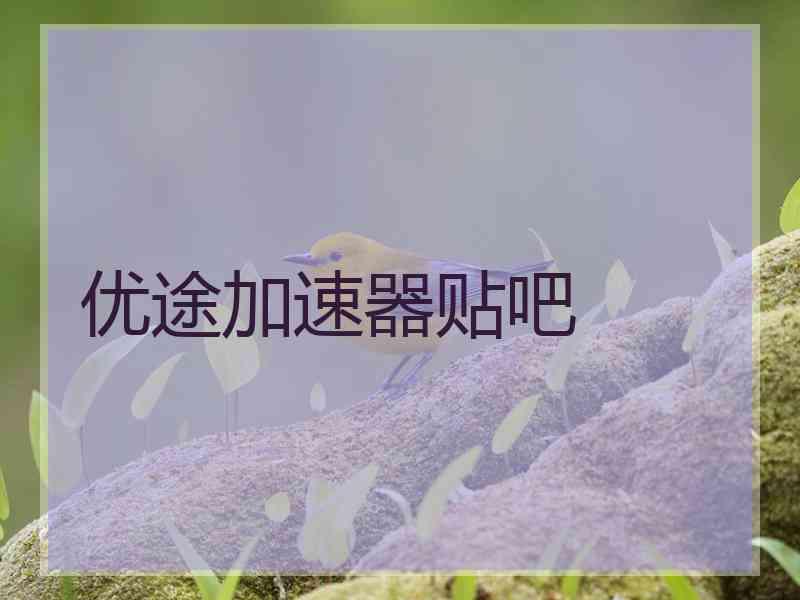 优途加速器贴吧