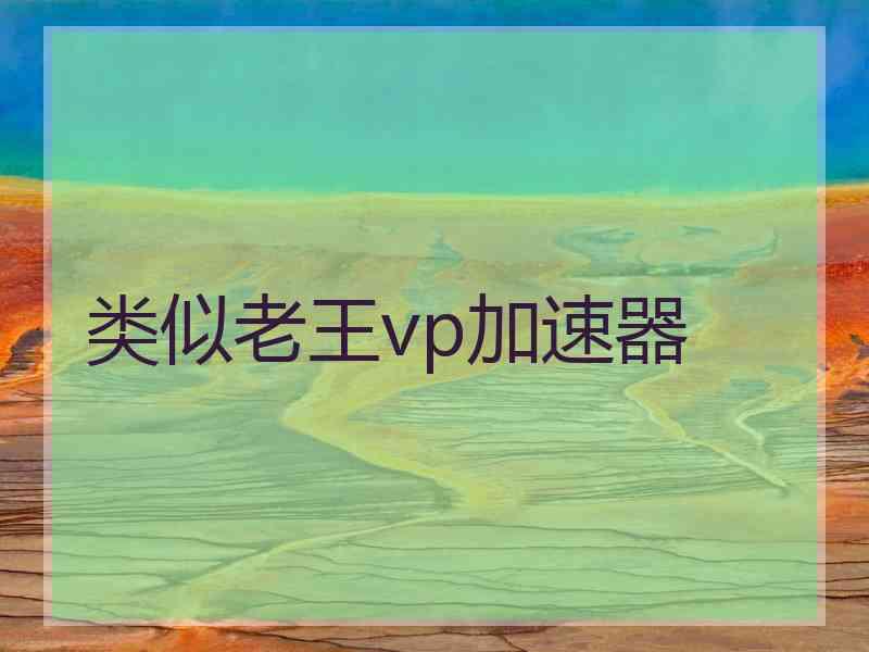 类似老王vp加速器
