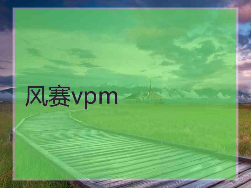 风赛vpm
