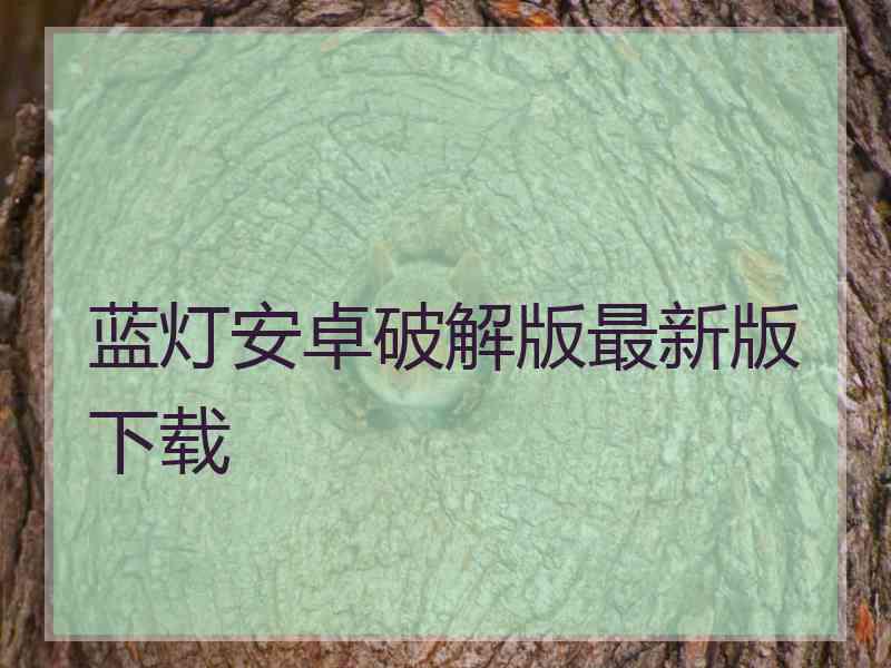 蓝灯安卓破解版最新版下载