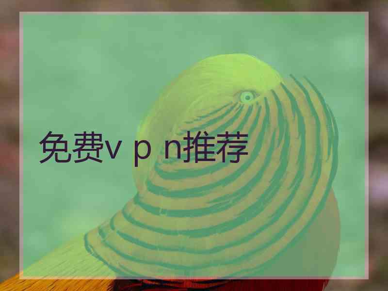 免费v p n推荐