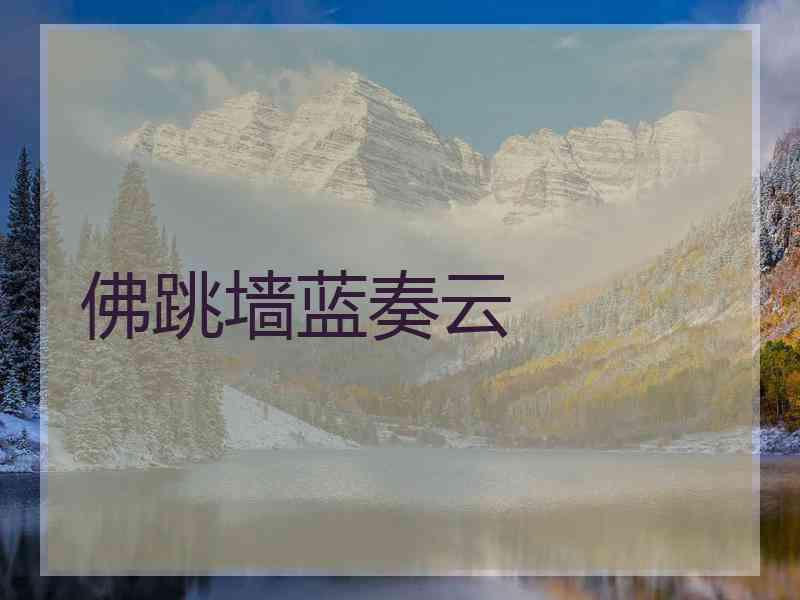 佛跳墙蓝奏云