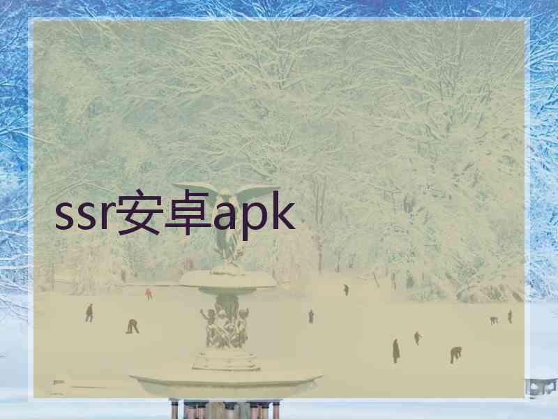 ssr安卓apk