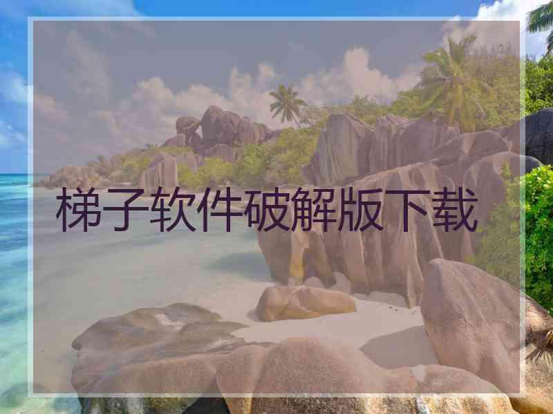 梯子软件破解版下载
