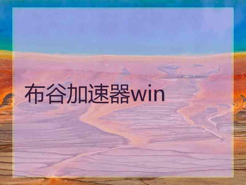 布谷加速器win